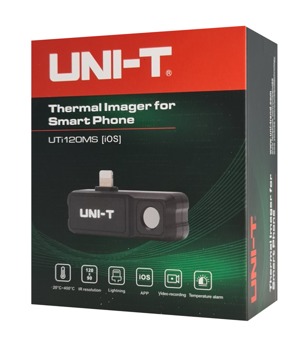 UNI-T συσκευή θερμικής απεικόνισης UTi120MS για iPhone - Image 4