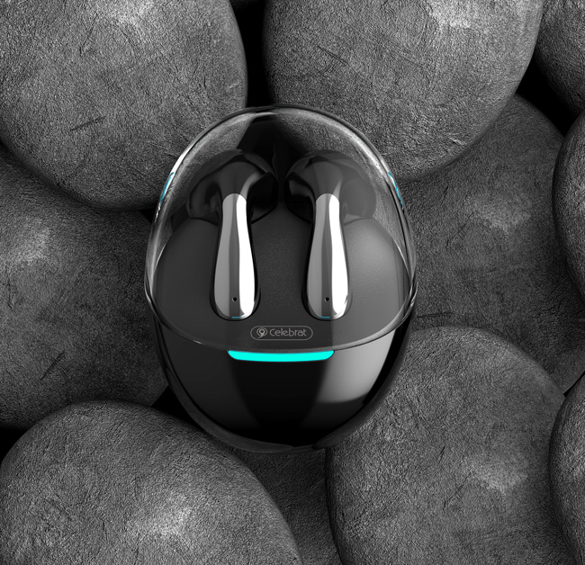 CELEBRAT earphones με θήκη φόρτισης W51 - Image 2