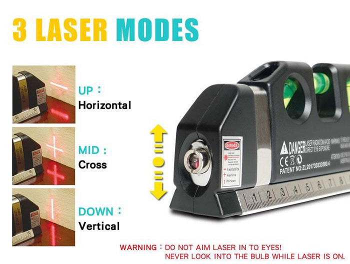 PROSKIT γραμμικό αλφάδι laser PD-161-C με κόκκινη δέσμη - Image 4