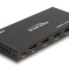 DELOCK HDMI splitter 18652 με downscaler πλήκτρο