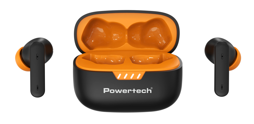 POWERTECH earphones με θήκη φόρτισης PT-1431 - Image 2