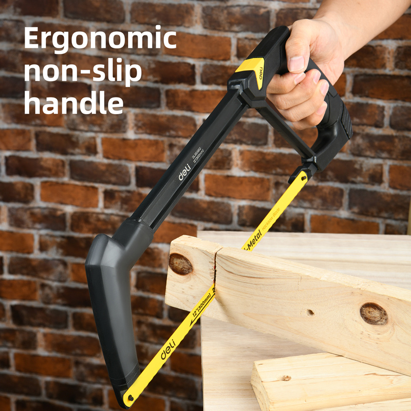 DELI πριόνι σιδήρου/ξύλου DL353812 με εργονομική λαβή - Image 2