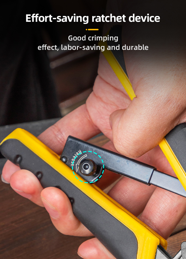 DELI πρέσα ακροδεκτών καλωδίων δικτύου DL4971 - Image 4