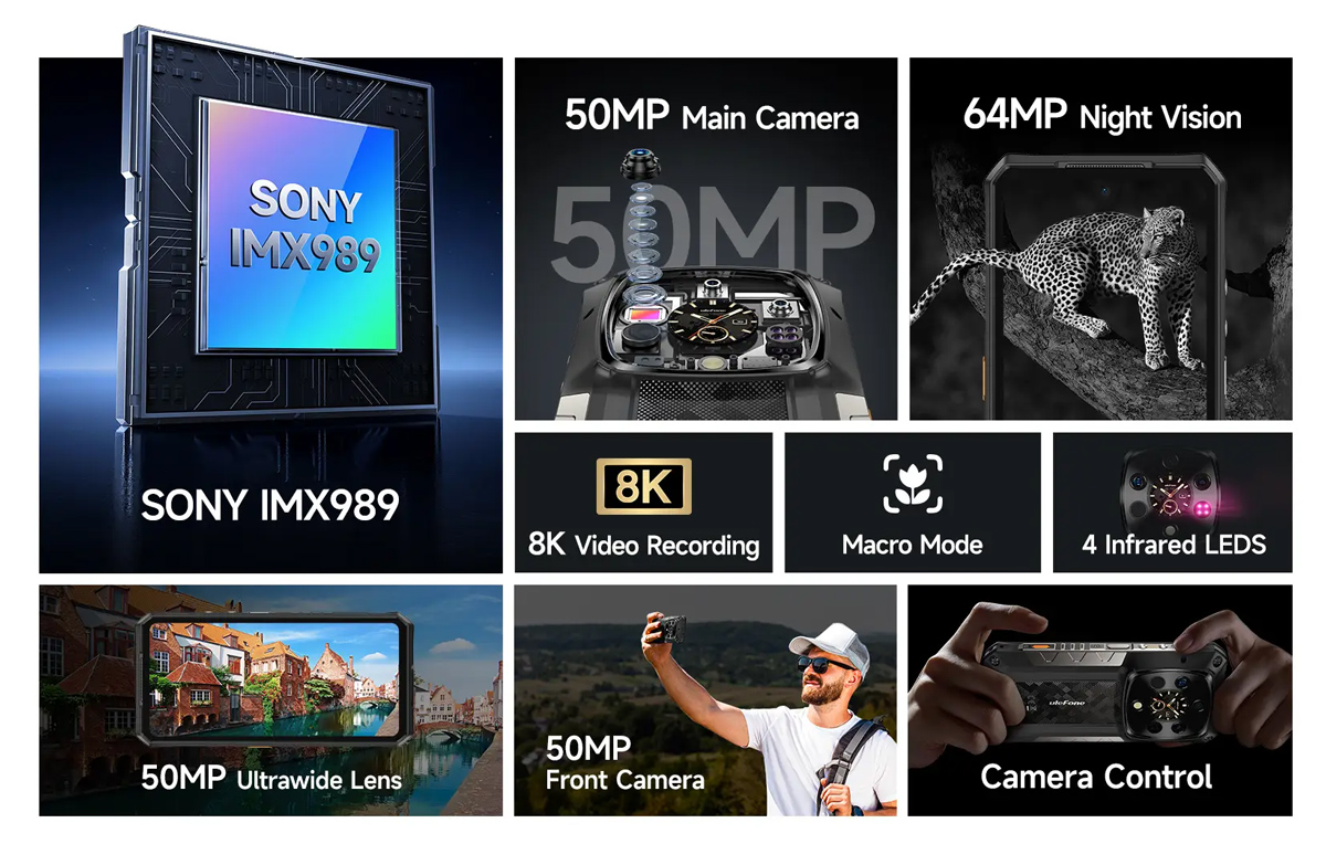 ULEFONE smartphone Armor 28 Ultra Thermal - Image 3