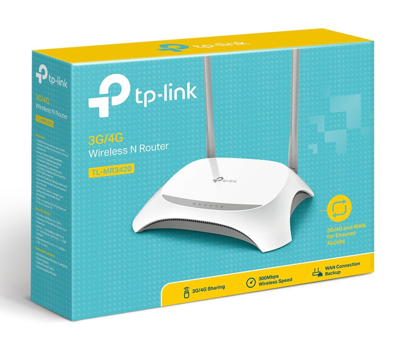 TP-LINK Wireless N Router TL-MR3420 - Image 3