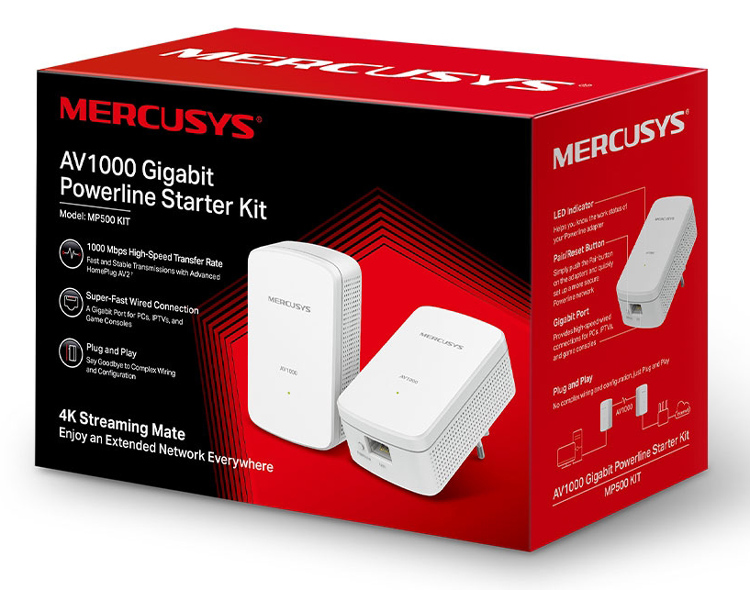 MERCUSYS Powerline MP500 Kit - Image 4