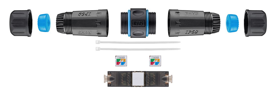 GOOBAY αδιάβροχος σύνδεσμος RJ45 Cat 6A 44416 - Image 2