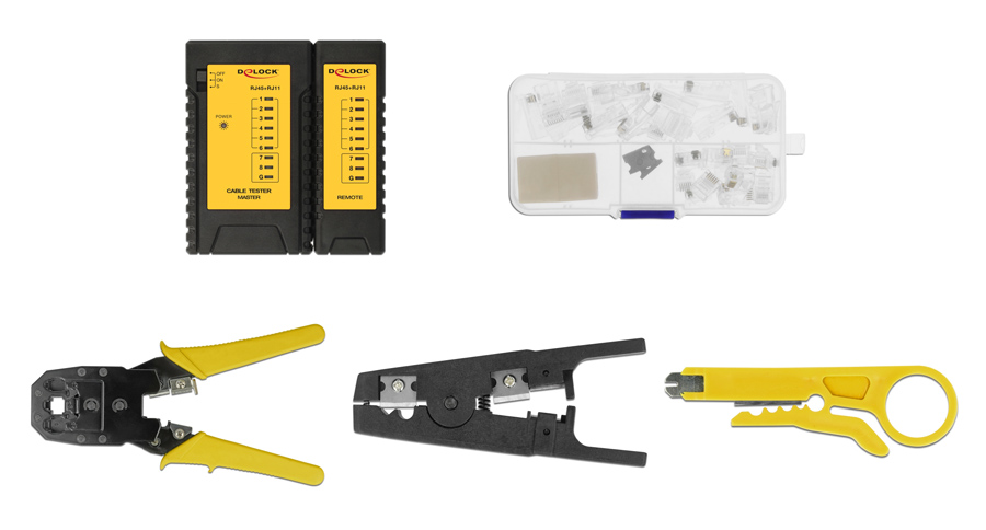 DELOCK σετ εργαλείων δικτύου 86696 - Image 2