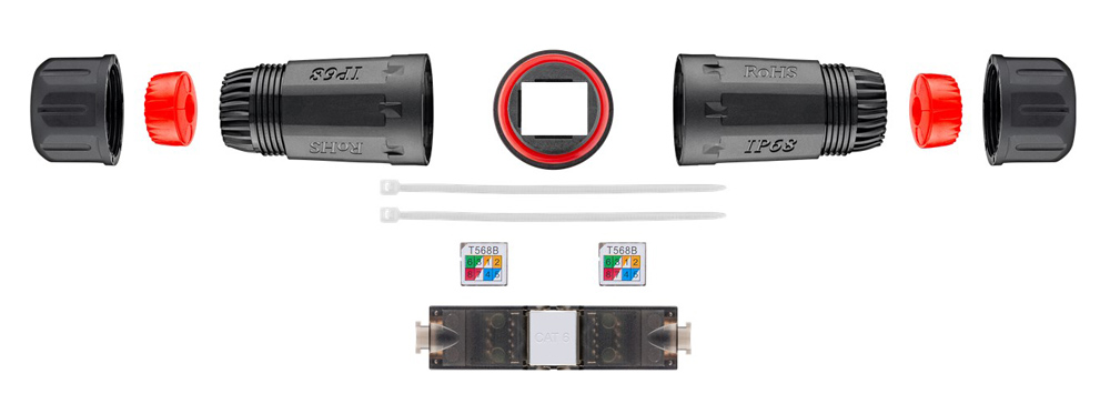 GOOBAY σύνδεσμος καλωδίων CAT 6 44415 - Image 3