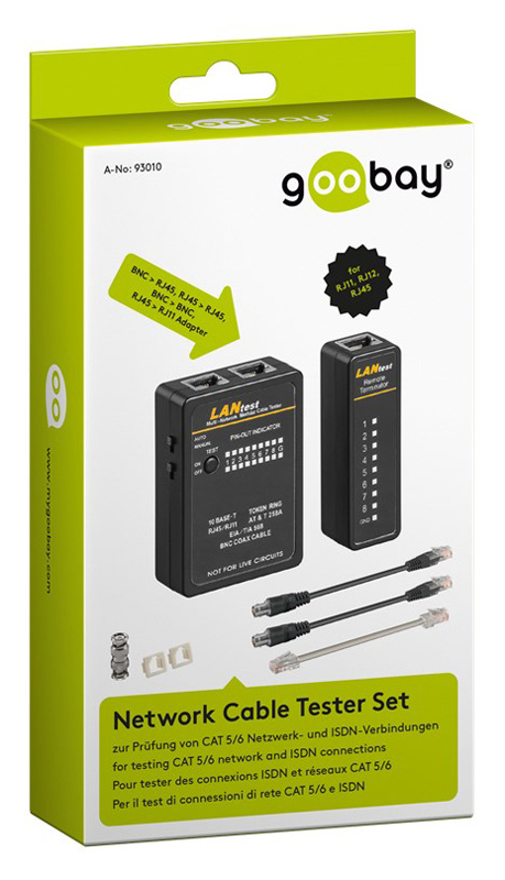 GOOBAY tester δικτύου 93010 με θήκη - Image 3