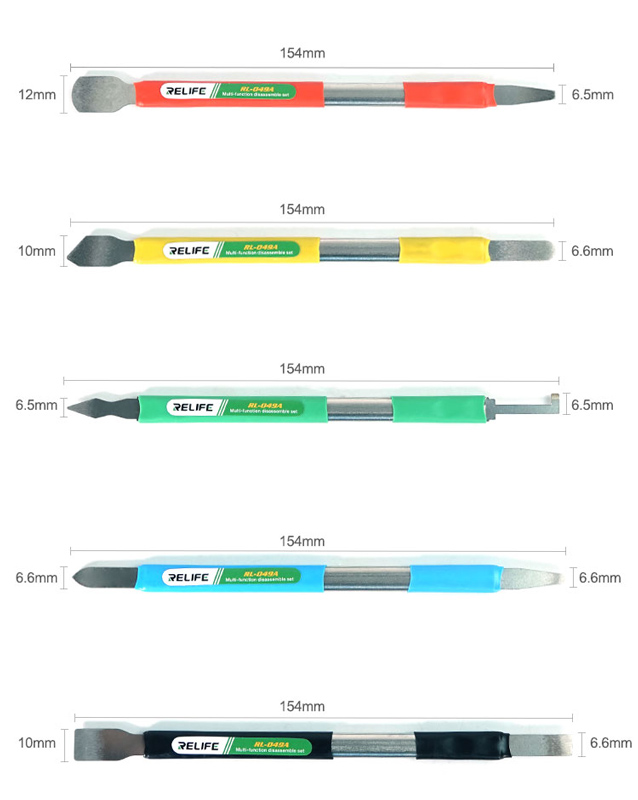 RELIFE σετ εργαλεία ανοίγματος RL-049A για επισκευές κινητών - Image 3