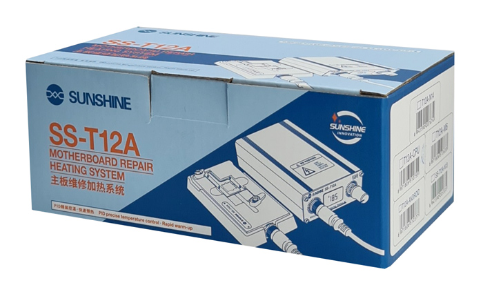 SUNSHINE σταθμός θέρμανσης SS-T12A για επισκευή smartphone motherboard - Image 4