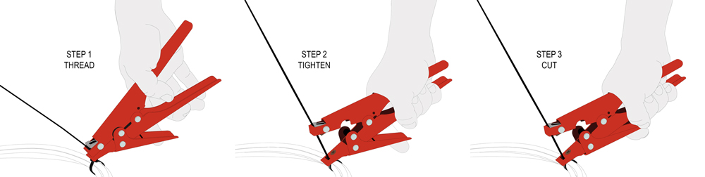 DELOCK πένσα δεματικών καλωδίων 86773 - Image 2