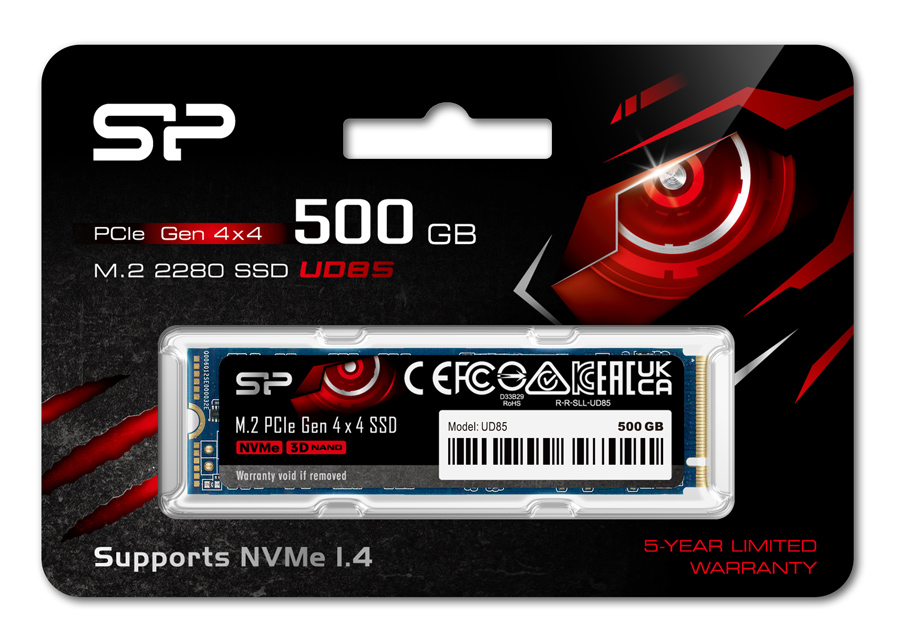 SILICON POWER SSD PCIe Gen4x4 M.2 2280 UD85 - Image 3