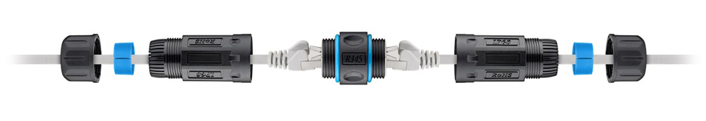 GOOBAY αδιάβροχος σύνδεσμος RJ45 Cat 6A 59582 - Image 2