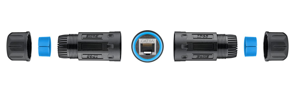 GOOBAY αδιάβροχος σύνδεσμος RJ45 Cat 6A 59582 - Image 3