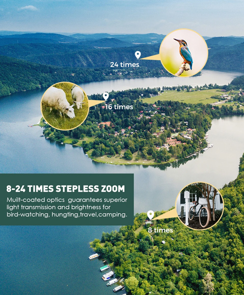 APEXEL μονοκυάλι APS-8-24X30 - Image 3