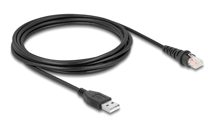 DELOCK καλώδιο USB σε RJ50 90612 για barcode scanner - Image 2