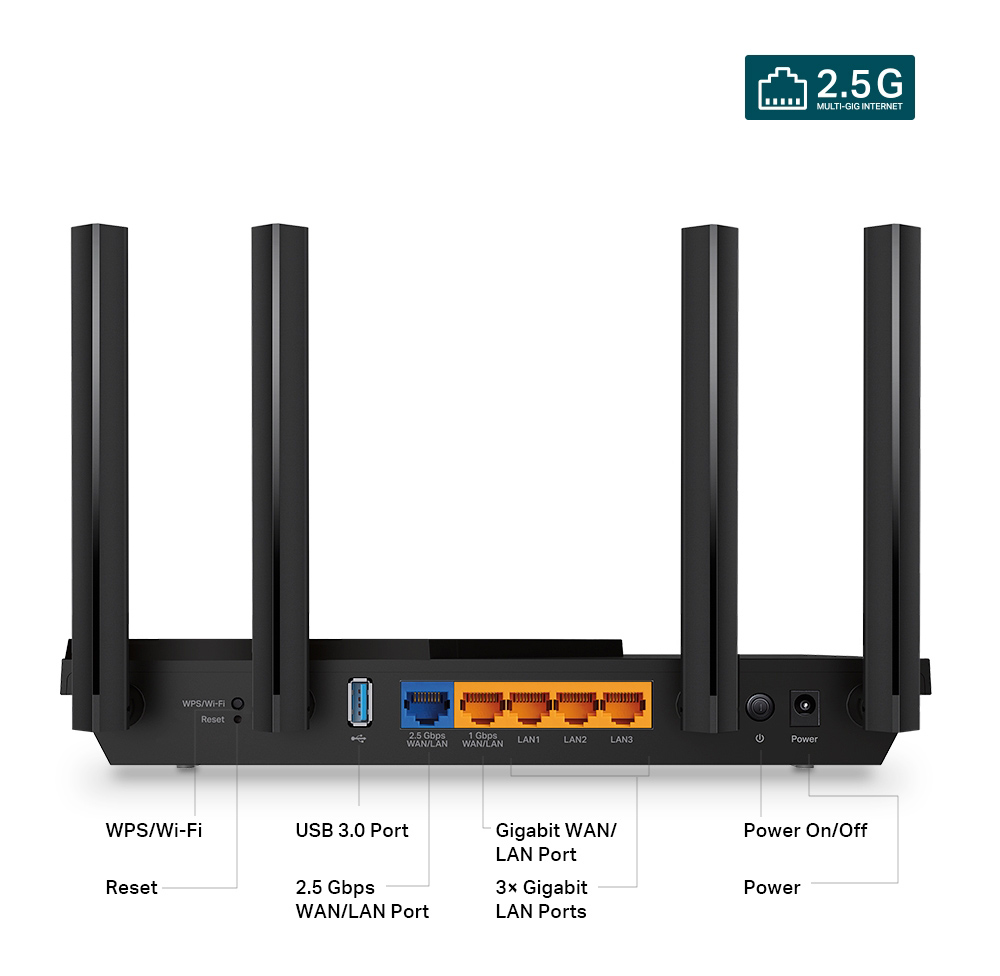 TP-LINK Router Archer AX55 Pro - Image 3
