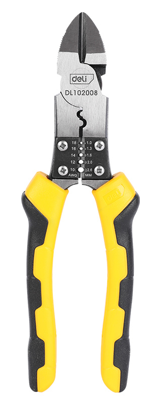 DELI πλαγιοκόφτης/απογυμνωτής καλωδίων DL102008