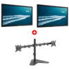 ACER 2x used οθόνες V226HQL με βάση