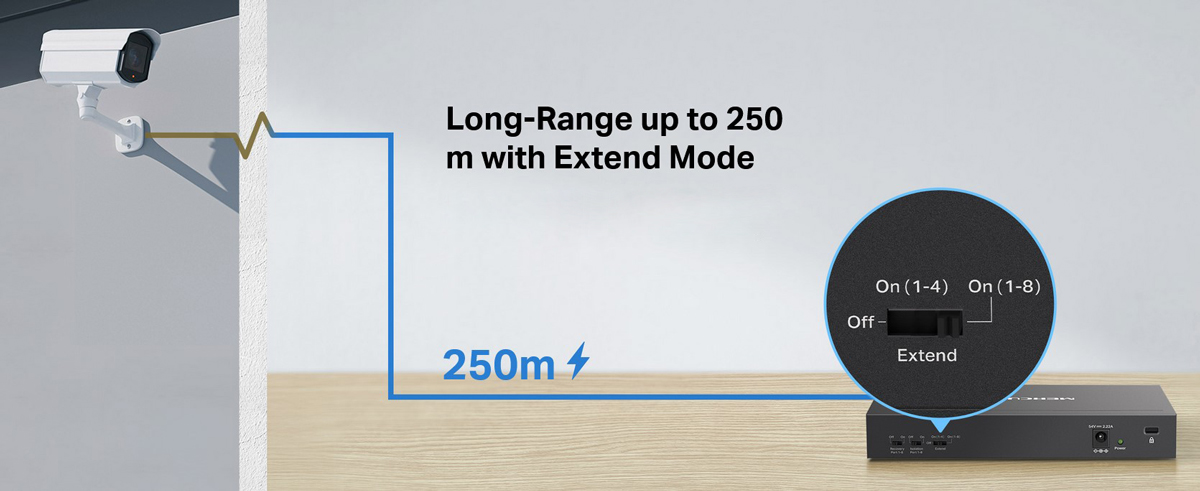 MERCUSYS Desktop Switch MS110CMP - Image 4