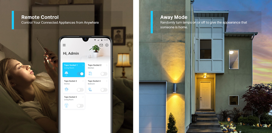TP-LINK smart αντάπτορας ρεύματος TAPO-P100 - Image 4