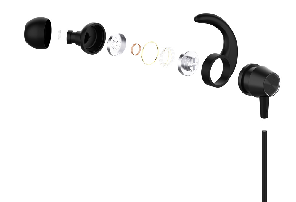 YISON earphones E14 με μαγνήτη - Image 4