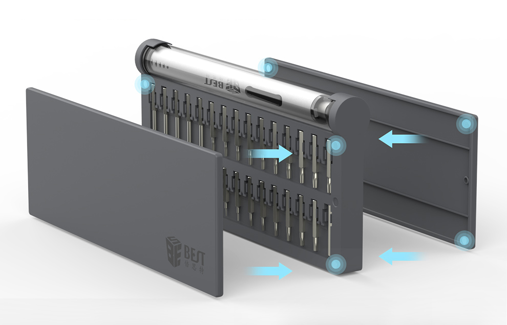 BEST Επαναφορτιζόμενο ηλεκτρικό κατσαβίδι BST-9911PLUS - Image 4