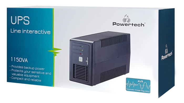 POWERTECH UPS Line Interactive PT-1150LI - Image 3
