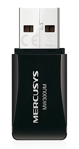 MERCUSYS ασύρματος USB αντάπτορας δικτύου MW300UM - Image 2