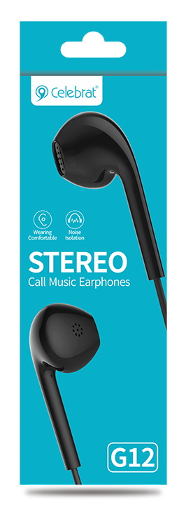CELEBRAT earphones με μικρόφωνο G12 - Image 4