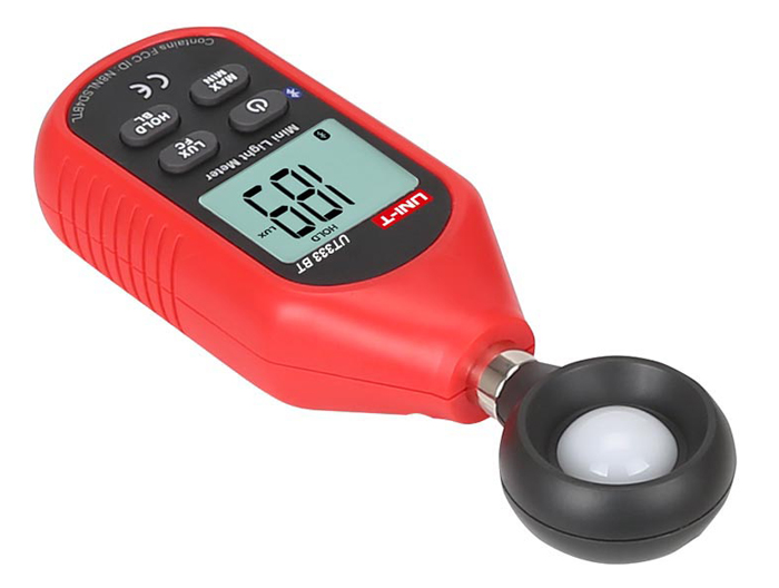 UNI-T φωτόμετρο UT383BT με εύρος μέτρησης έως 199900 Lux - Image 2