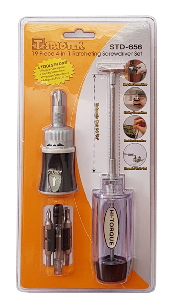 SPROTEK 4 σε 1 set εργαλείων STD-656 - Image 3