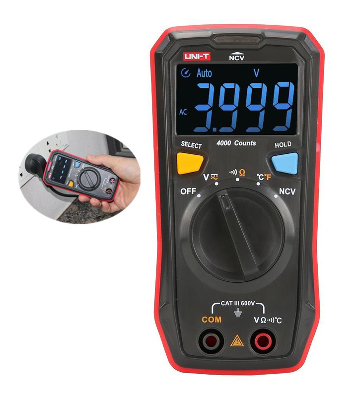 UNI-T ψηφιακό πολύμετρο τσέπης UT123T - Image 2