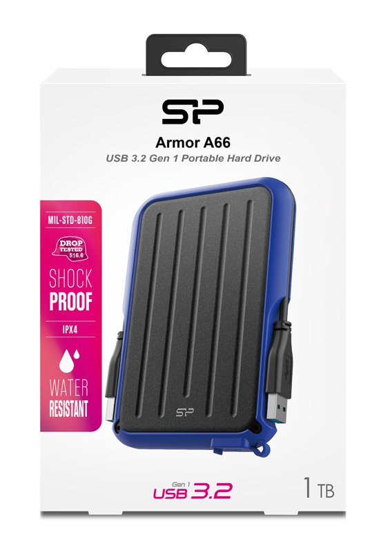 SILICON POWER εξωτερικός HDD Armor A66 - Image 4