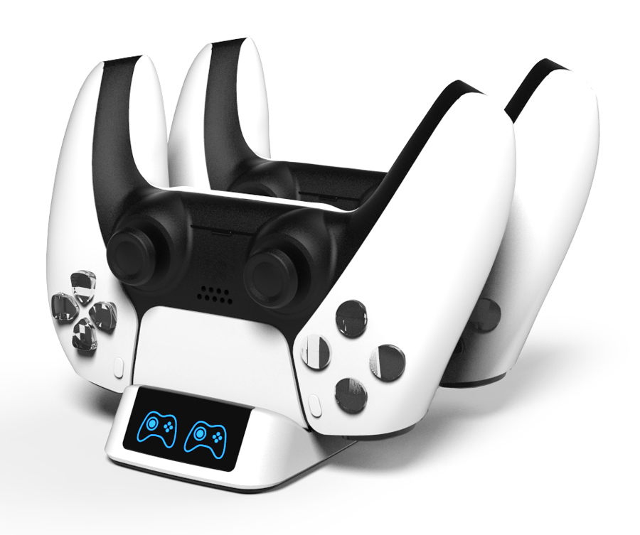 ROAR βάση φόρτισης gamepad RR-0019 για 2x PS5 DualSense - Image 2