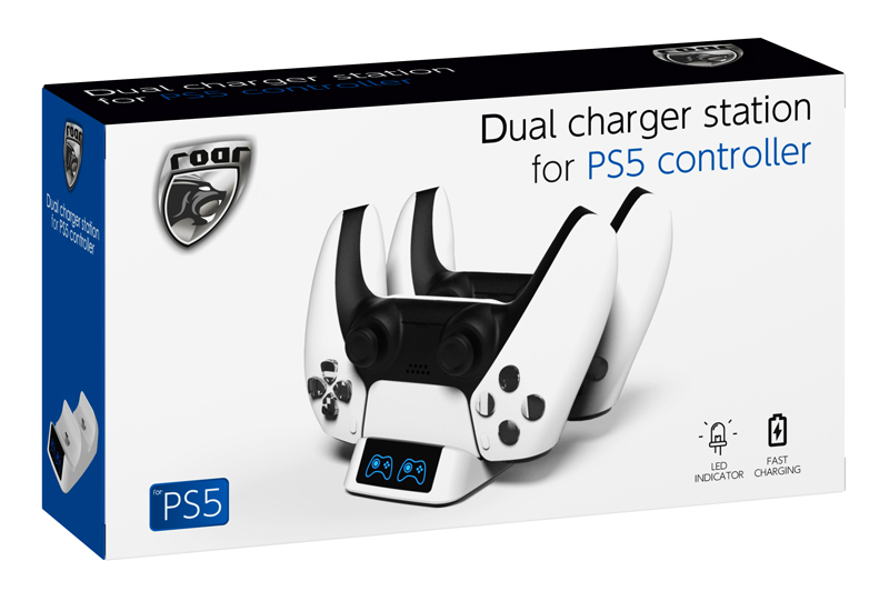 ROAR βάση φόρτισης gamepad RR-0019 για 2x PS5 DualSense - Image 4