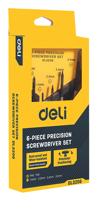 DELI set κατσαβιδιών ακριβείας DL3206 - Image 3