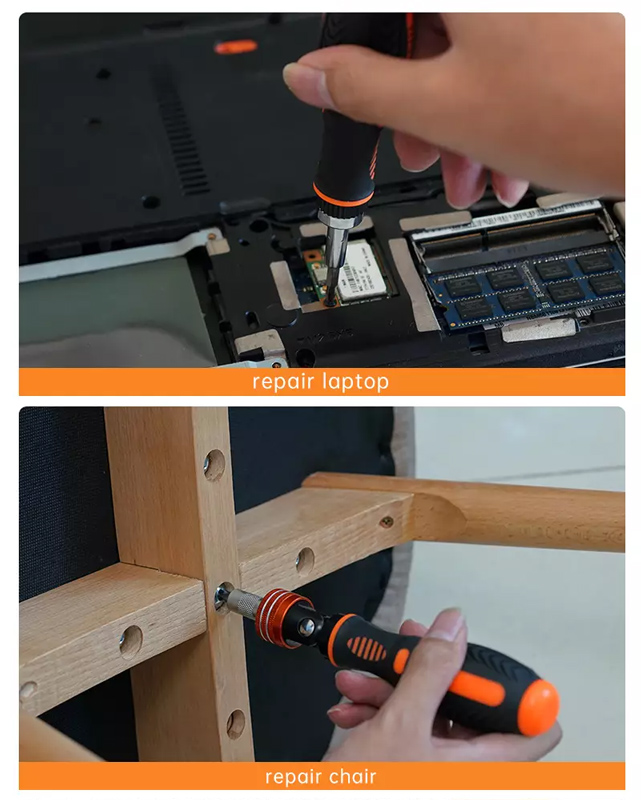 JAKEMY σετ κατσαβιδιών JM-6111 με βαλιτσάκι - Image 2