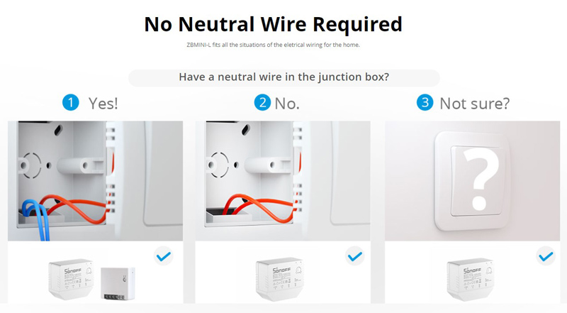 SONOFF smart διακόπτης ZBMINI-L - Image 3