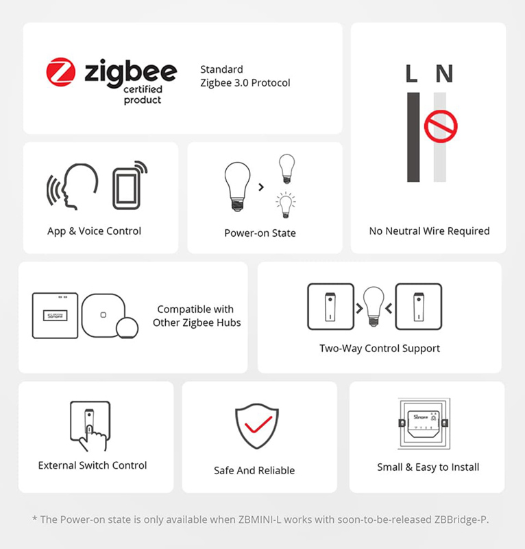 SONOFF smart διακόπτης ZBMINI-L - Image 4