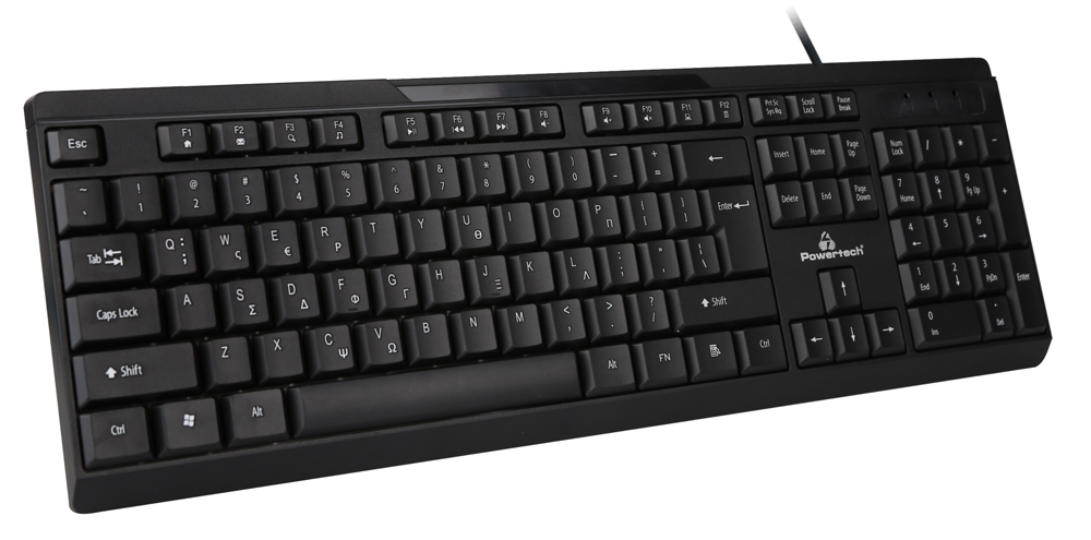POWERTECH πληκτρολόγιο PT-1069 - Image 2