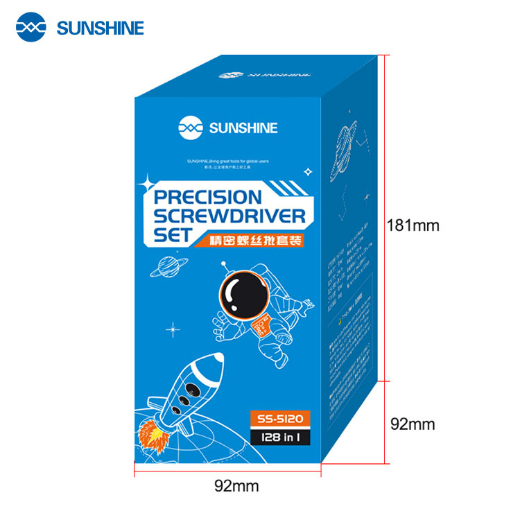 SUNSHINE σετ κατσαβιδιών ακριβείας SS-5120 με θήκη - Image 4
