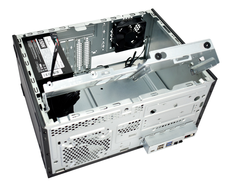 POWERTECH PC Case PT-1101 με 550W PSU - Image 3