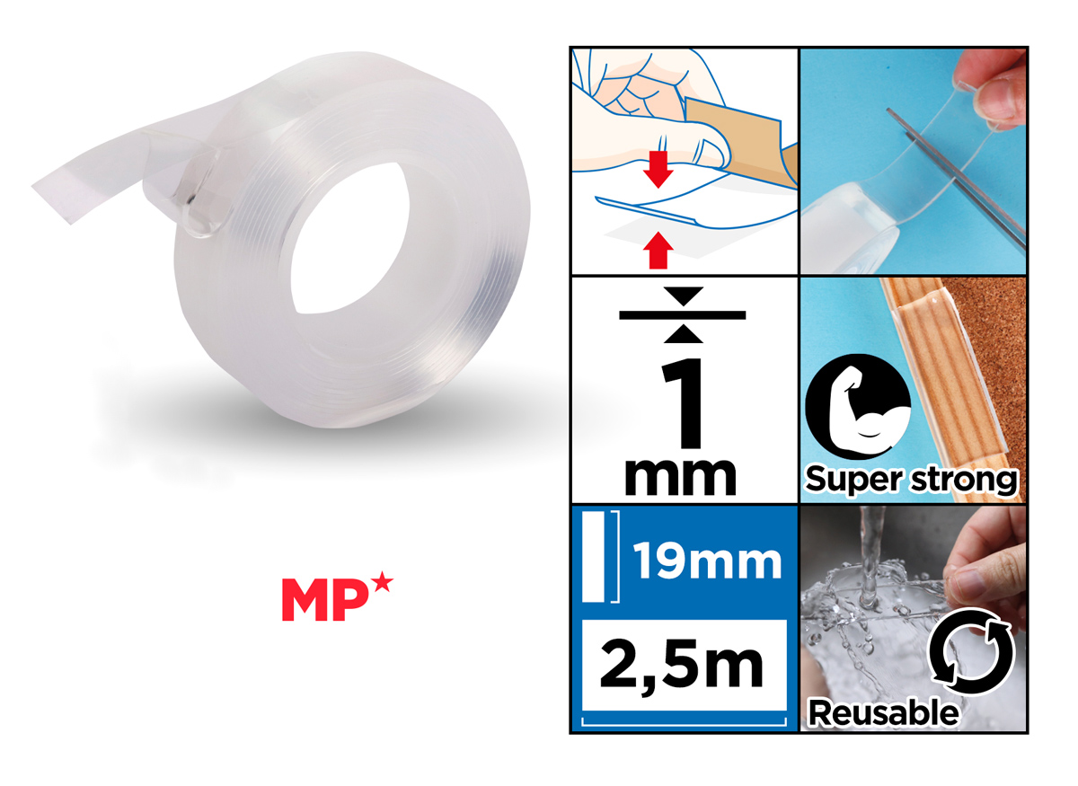 MP κολλητική ταινία διπλής όψεως PA524-02 - Image 2