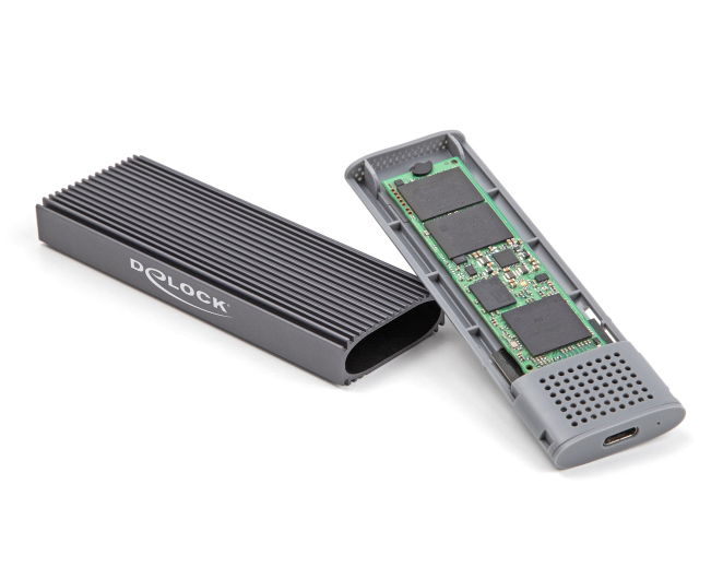 DELOCK θήκη για M.2 NVMe PCIe/SATA SSD 42019 - Image 2