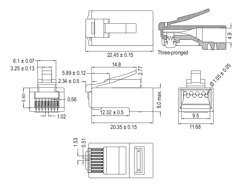 GOOBAY βύσμα RJ45 93828 - Image 3