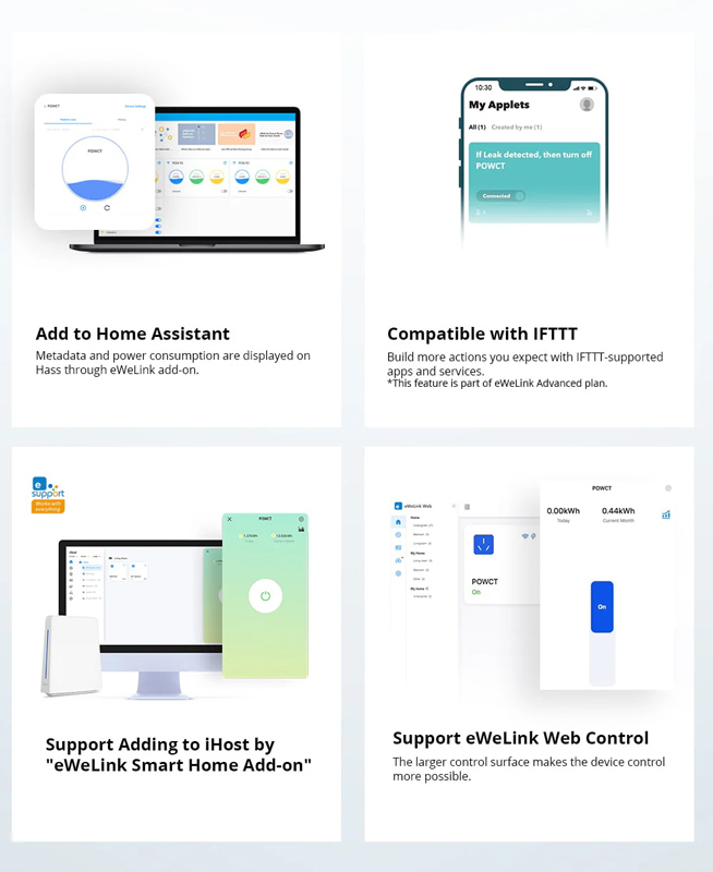 SONOFF smart μετρητής κατανάλωσης ρεύματος POWCT - Image 3