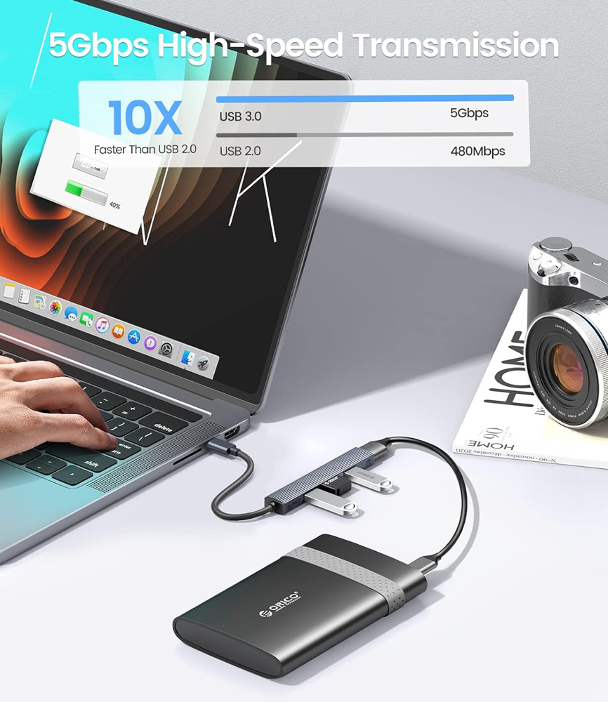ORICO USB hub AHC2-4A - Image 3